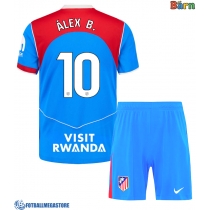 Fotballdrakt Barn Atletico Madrid Alex Baena #10 Tredjedraktsett 2025-26 Kortermet (+ Korte bukser)
